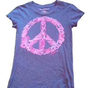 Clean blue peace Aeropostale